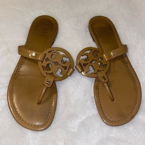 Used Tory Burch Miller Patent Leather sandal
